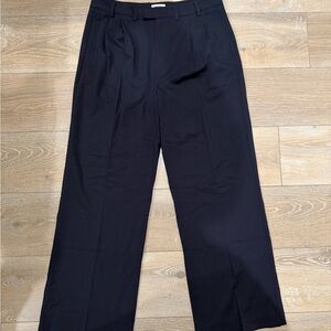 Krost Wool Pleated Trousers